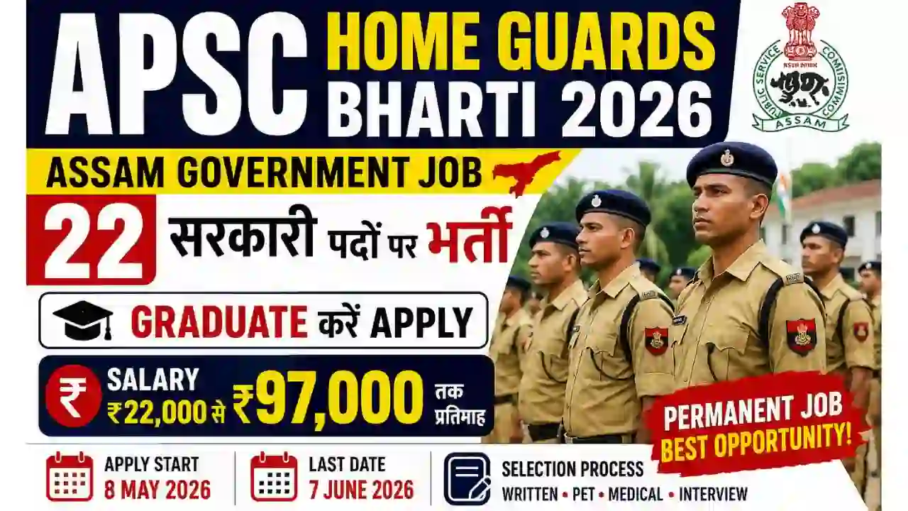 APSC Home Guards Bharti 2026 Guide